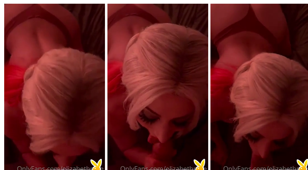 Elizabeth Rage Leak Bj Professional In Dark Orgasm