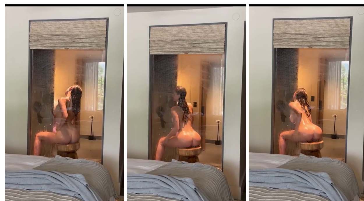 Anna Malygon Leaked – Nude Bathing With Sexy Hot Body