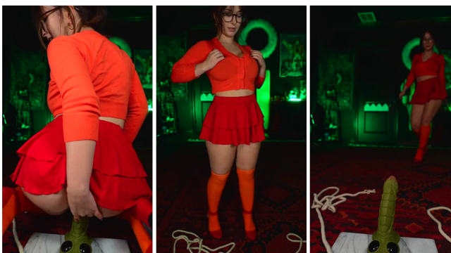 Bigtittygothegg Velma Dildo Fuck Video Leaked