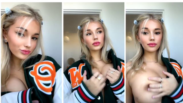 Breckie Hill Nipples Tease Video Leaked
