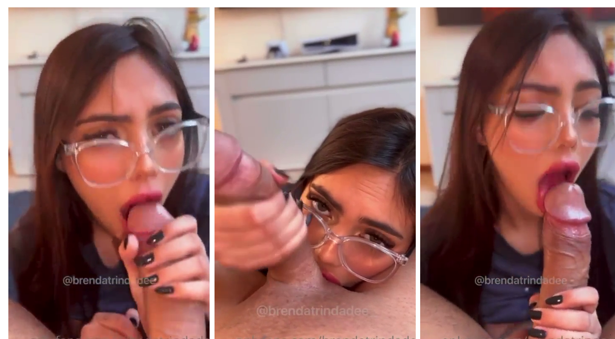 Brenda Trindade Glasses Girl Sex Tape Ppv Video Leaked