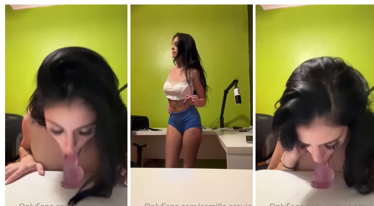 Camilla Araujo Livestream Dildo Play Video Leaked