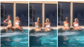 Carolina Samani Nude Ass Twerking In Pool Video Leaked