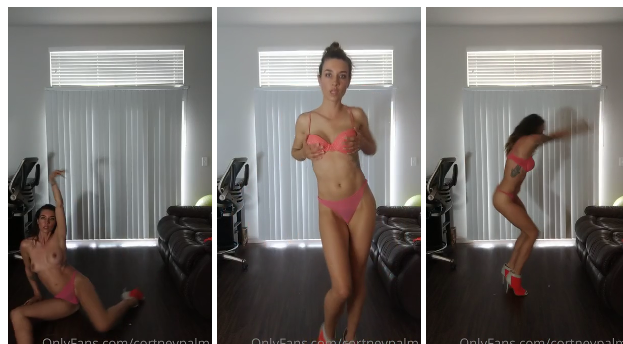 Cortney Palm Nude Fun Dance Video Leaked