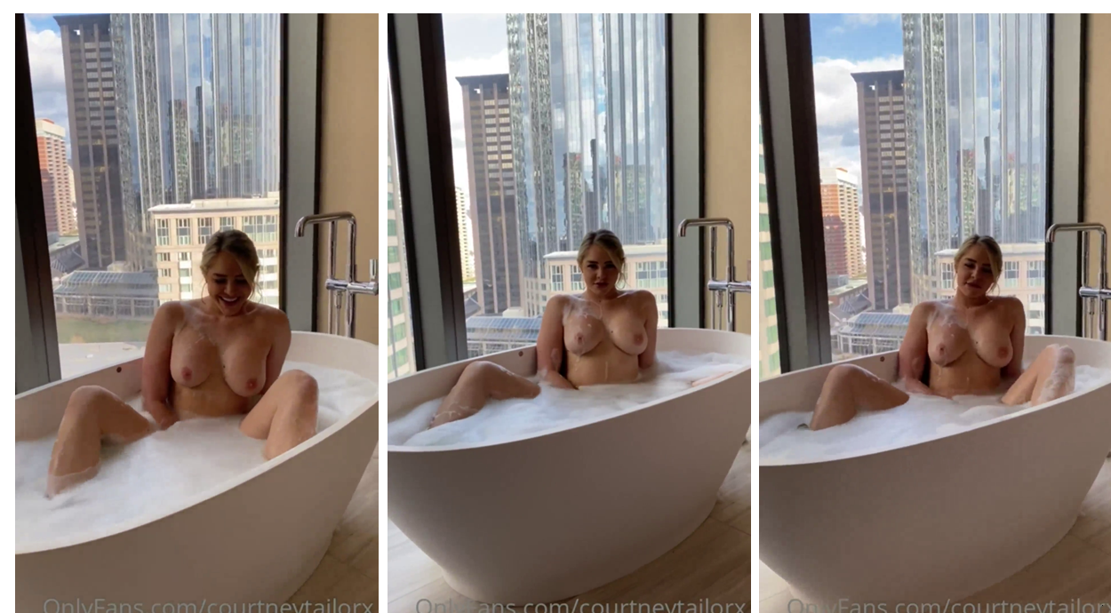 Courtney Tailor Nude Masturbating In Bathtub Porn Video Leaked