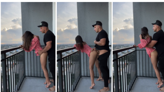 Delia Rose Balcony Sex Tape Video Leaked