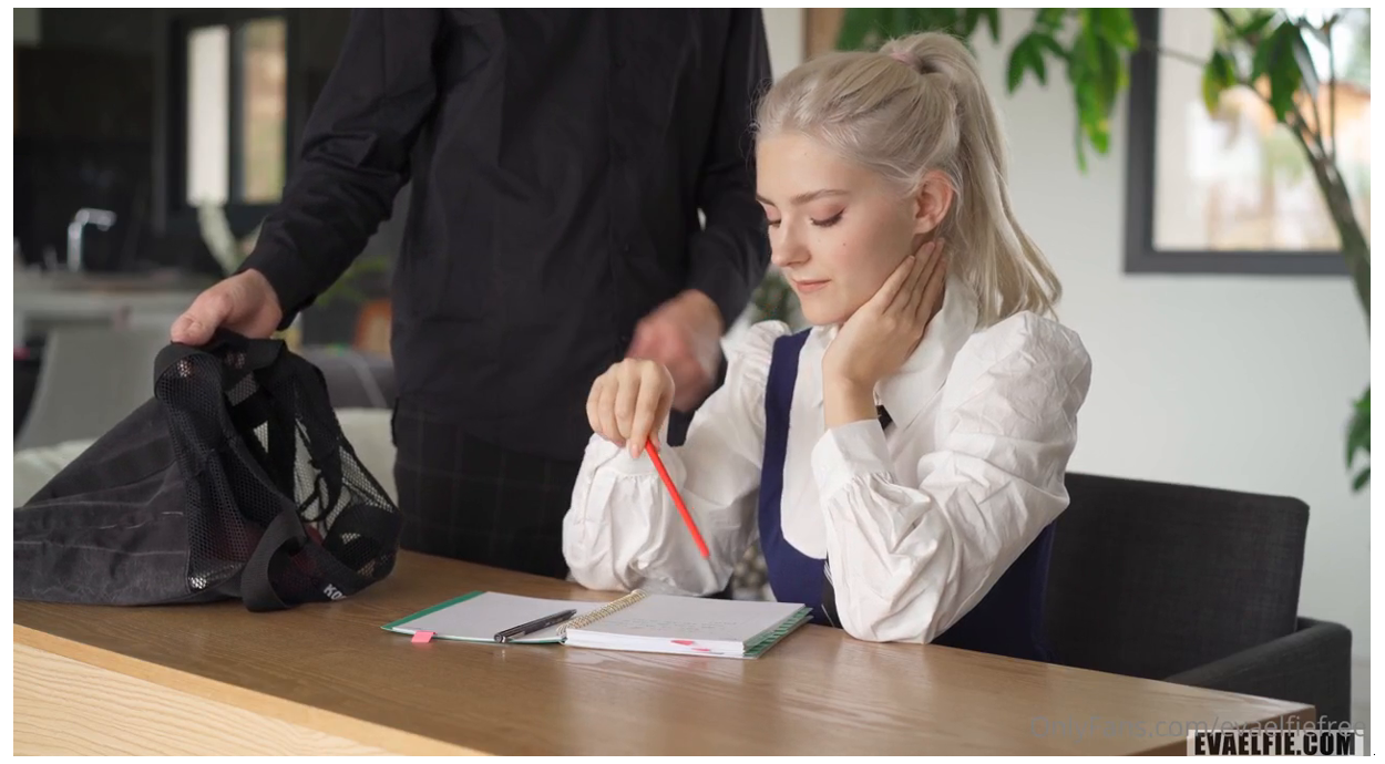 Eva Elfie Schoolgirl Fucks Her Teacher Video Leaked