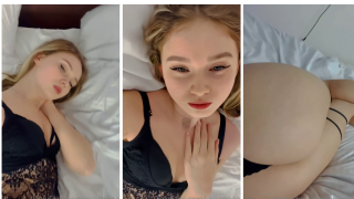 Evaanna Nude Black Lingerie Teasing Video Leaked