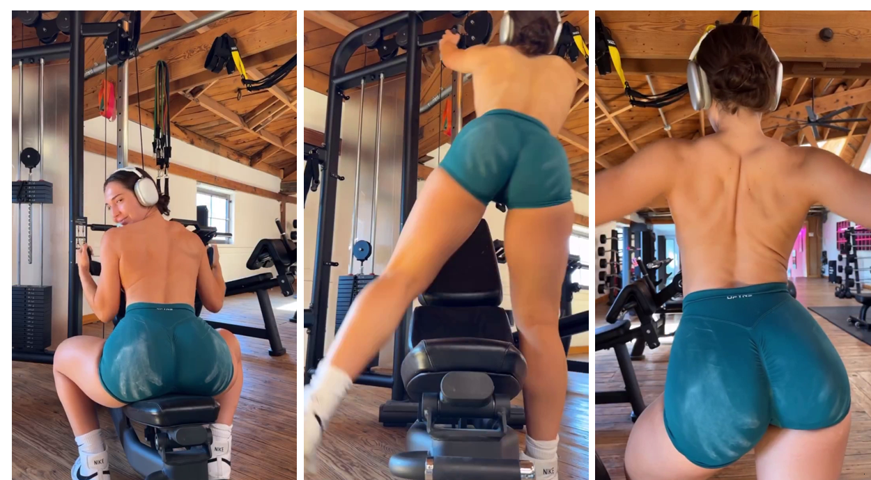 Gabriella Zuniga Gabbi Zuniga @Sheiskarli Gym Nude Leak