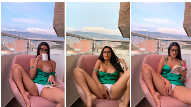 Hanna Miller Masturbation In Balcony Video Leaked