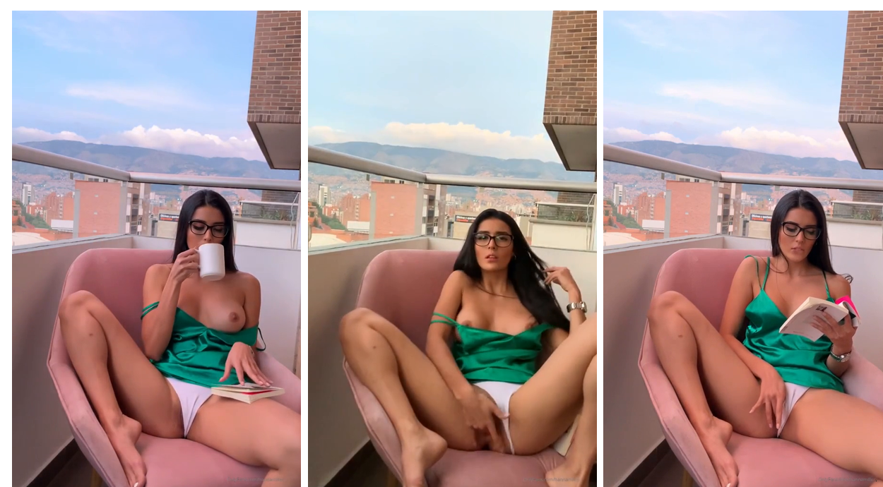 Hanna Miller Masturbation In Balcony Video Leaked