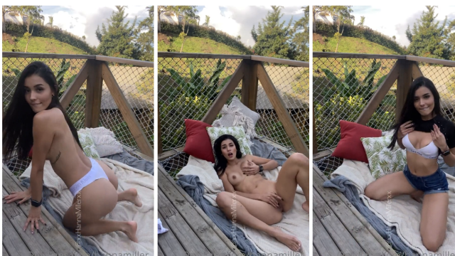 Hanna Miller Outdoor Masturbation Video Leaked