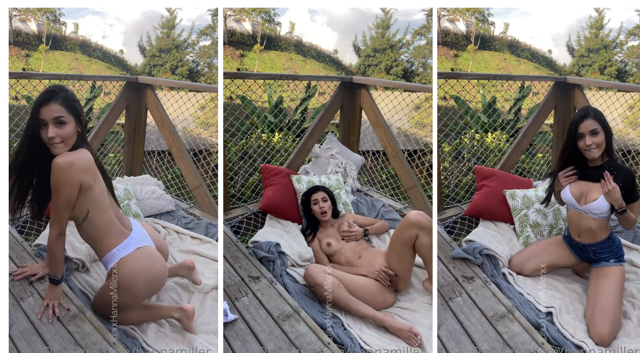 Hanna Miller Outdoor Masturbation Video Leaked