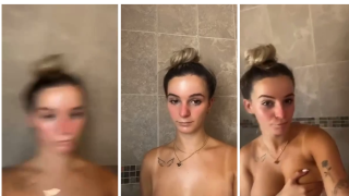 Kaitlyn Krems Leaked – Sexy Nude Bathing
