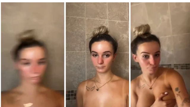 Kaitlyn Krems Leaked – Sexy Nude Bathing