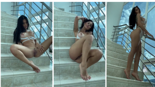 Kathleen Sexy Staircase Tease Video Leaked