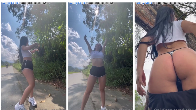 Kathrin3 Masturbation During Hiking Video Leaked