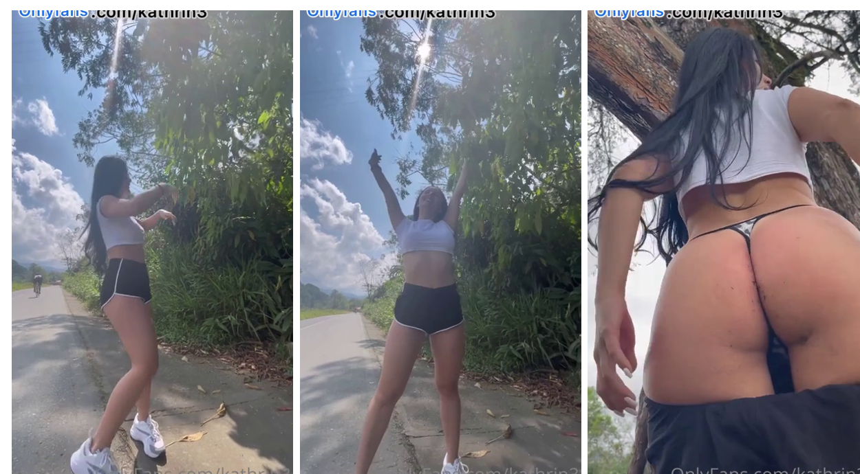 Kathrin3 Masturbation During Hiking Video Leaked