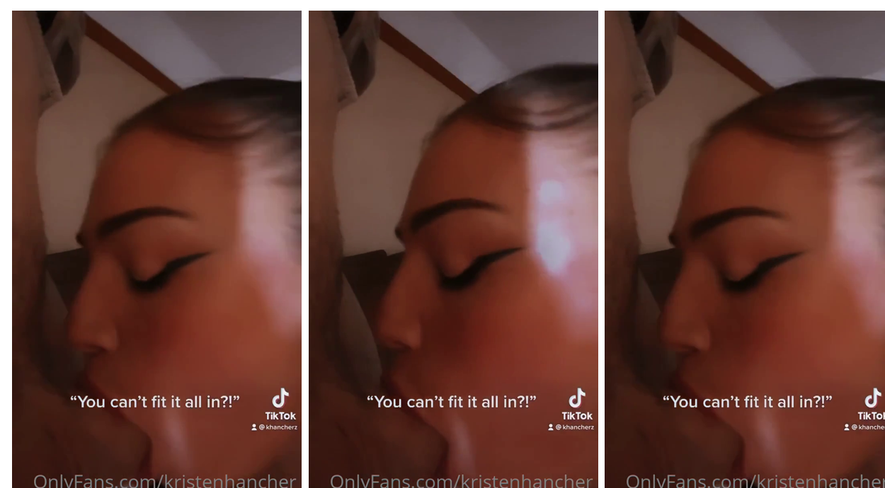 Kristen Hancher Nude Deepthroat Blowjob Video Leaked