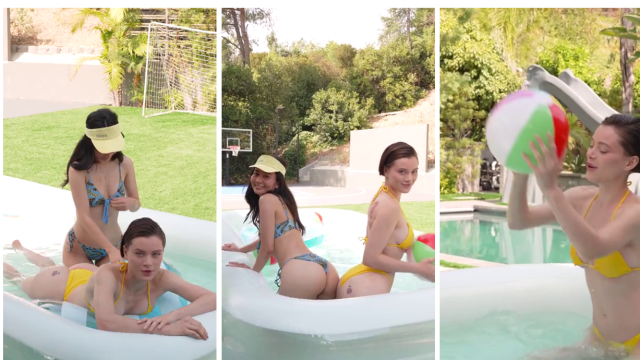 Lana Rhoades Pool Gg With Nebraskawut Video Leaked