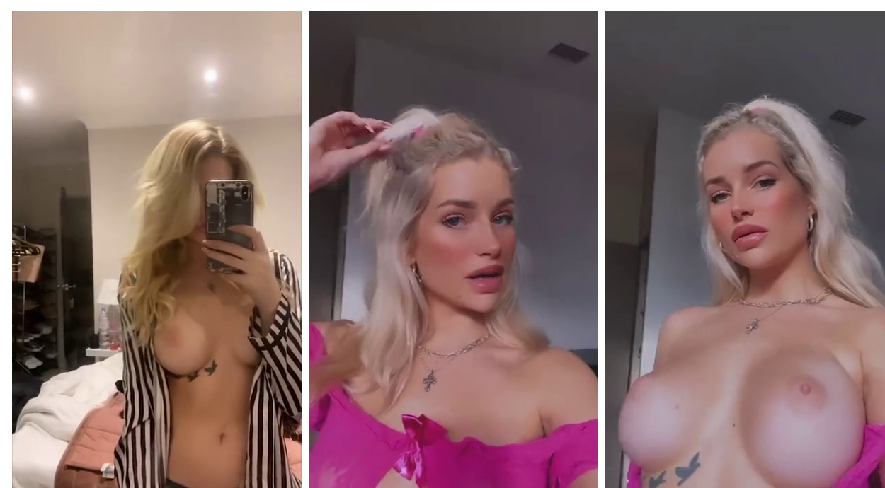 Lottie Moss Nude Teasing Video Leaked