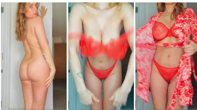 Sammy Braddy Nude Tits Teasing Video Leaked