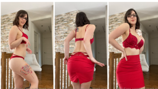 Sara Mei Kasai Nude Red Lingeire Teasing Video Leaked
