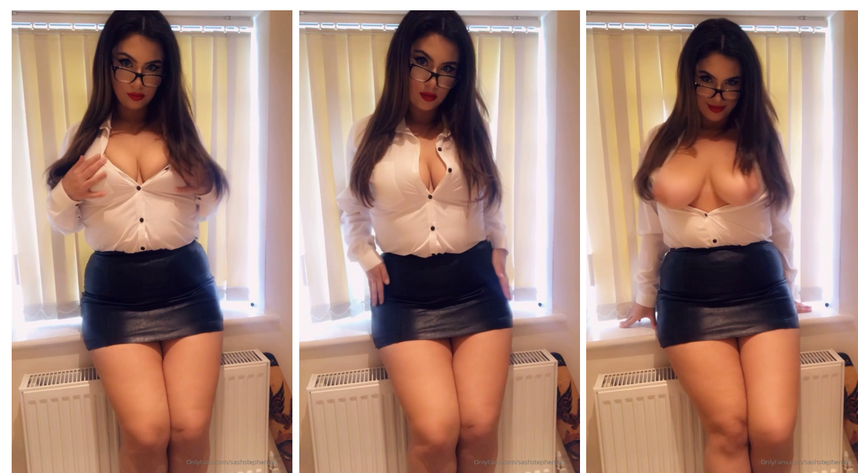 Sasha Stephens Teasing Onlyfans Video