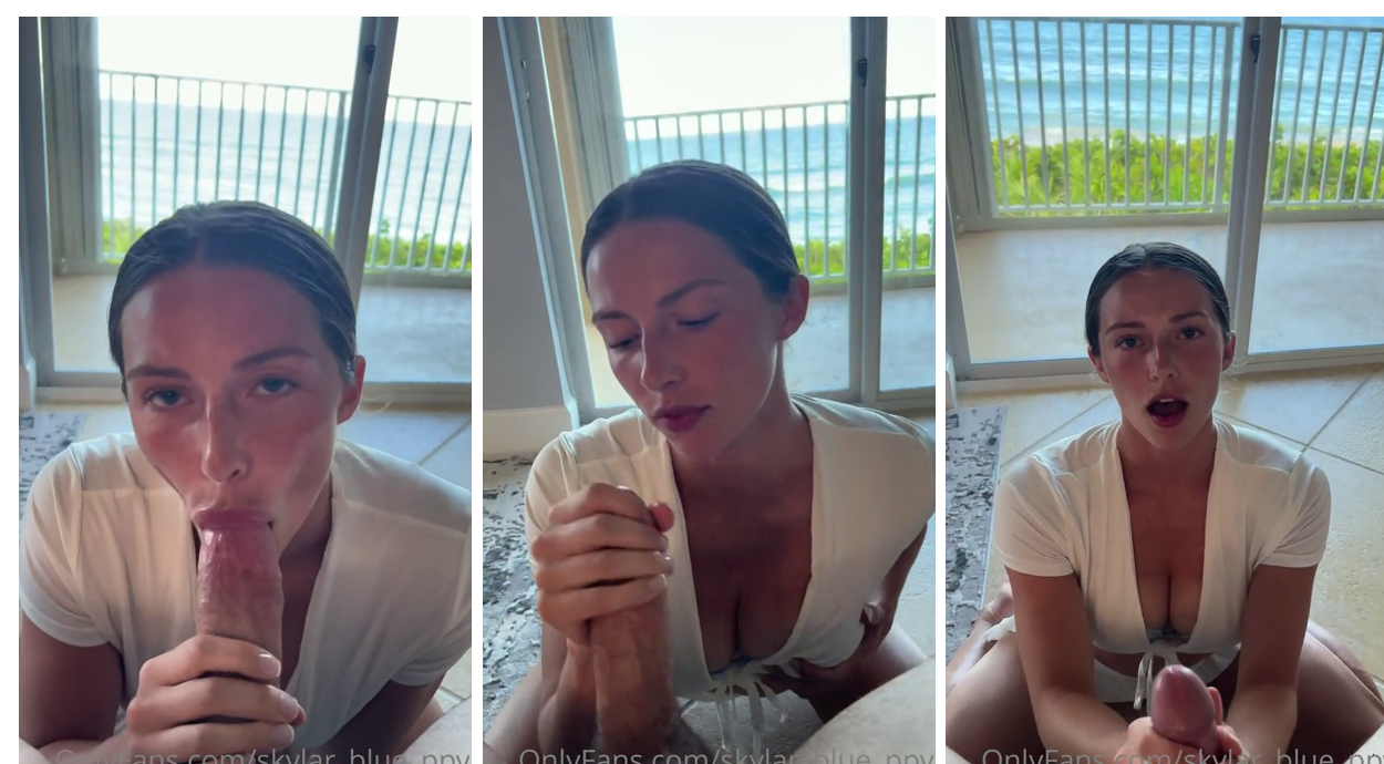 Skylar Blue Blowjob Video Leaked