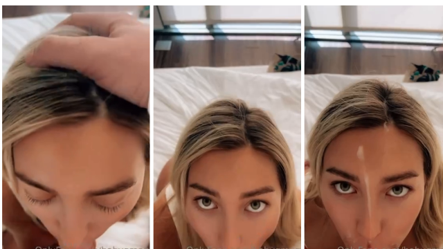 Stefanie Knight Uncensored Facial Blowjob Video Leaked